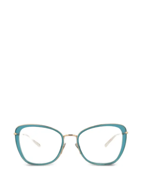 Pomellato Eyewear cat-eye frame glasses Blue PM0084O30008667