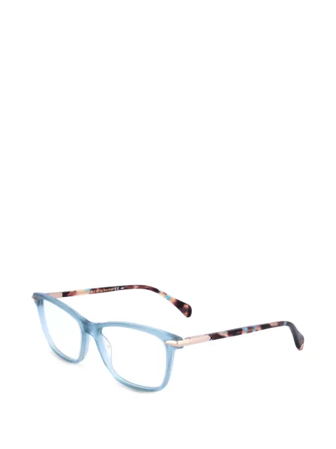 RAG & BONE EYEWEAR rectangle-frame glasses Blue RNB3031PJP54