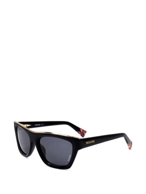 MISSONI EYEWEAR rectangle-frame sunglasses Black MIS0067S80753