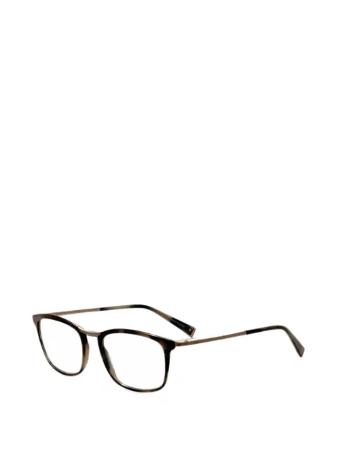 John Varvatos square-frame glasses Brown V375