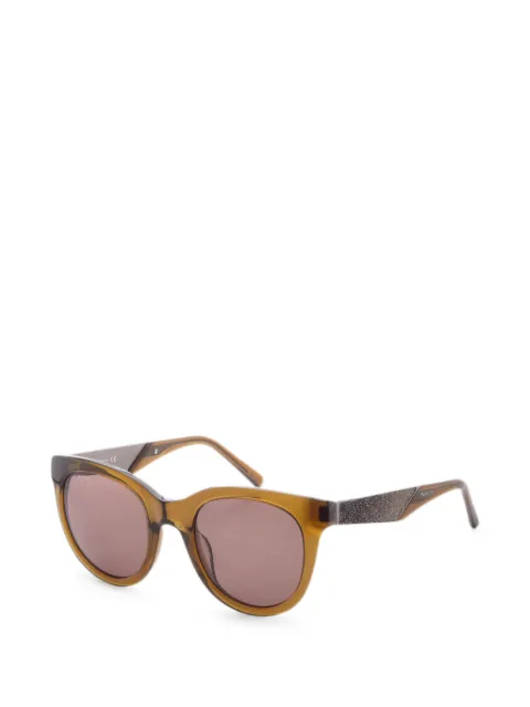 Swarovski Eyewear crystal-embellished cat-eye sunglasses Green SK012696J