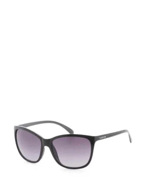 Calvin Klein gradient-lens square-frame sunglasses Black CK19565SN001