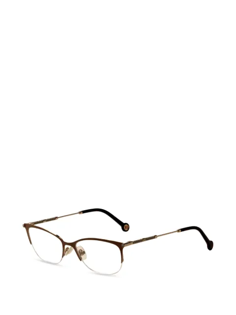 Carolina Herrera glitter-detail cat-eye glasses Brown HER0153