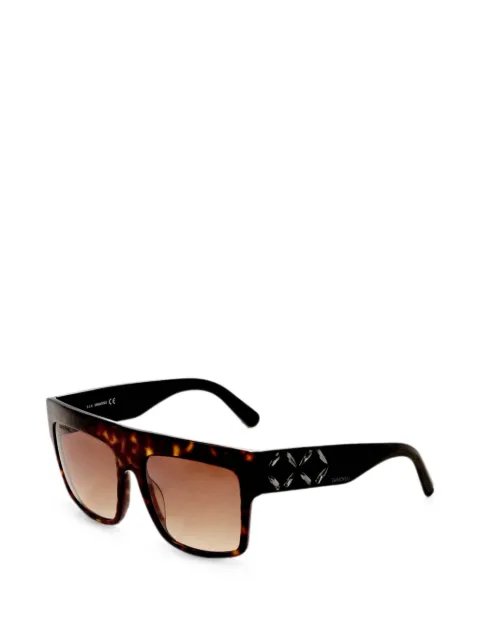 Swarovski tortoiseshell-effect sunglasses Brown SK01285652F