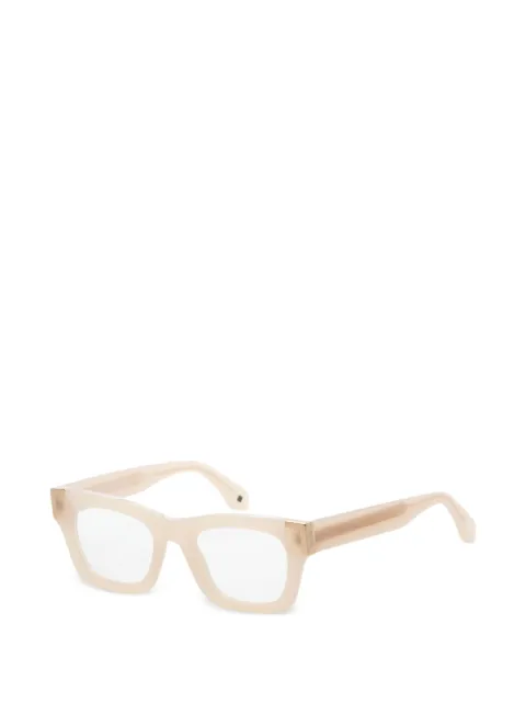 Palm Angels Eyewear Style 10 square-frame glasses Neutrals PERJ010F24PLA001620049