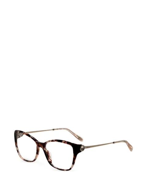 Chopard tortoiseshell-effect cat-eye glasses Brown VCH322S5501GQ