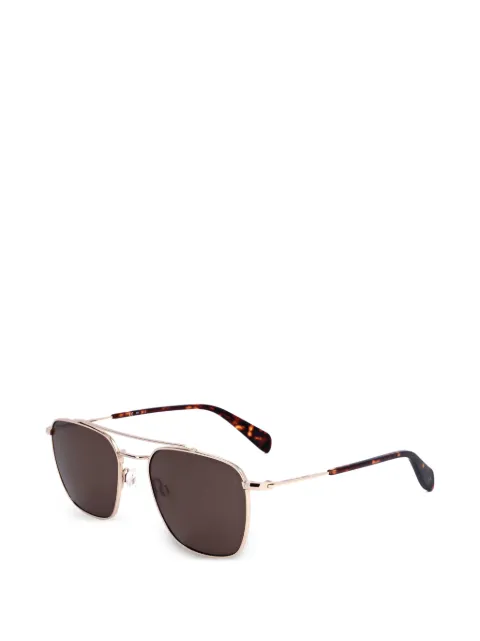 rag & bone Dayton square-frame sunglasses Gold RNB5047GSJ5G53