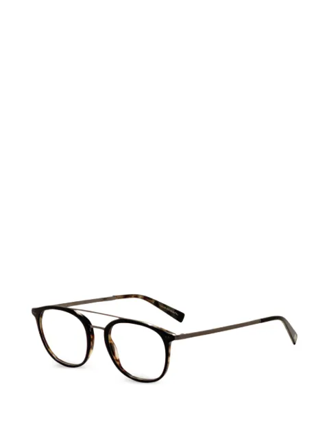 John Varvatos round tortoise-shell glasses Brown V378490BLT