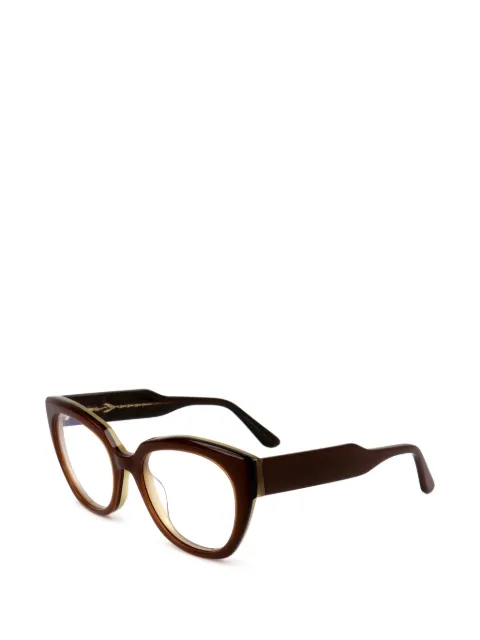 Marni Eyewear 51mm brown honey eyeglasses Brown ME260723051