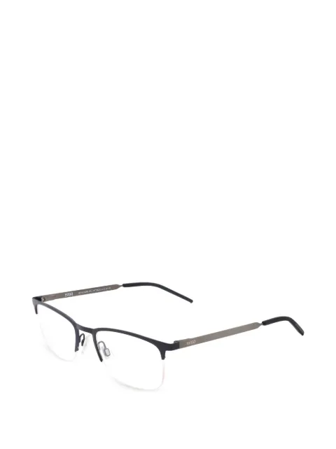 HUGO rectangle-frame glasses Grey HG1019SAMFLL