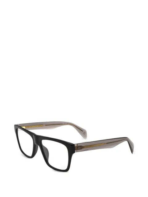 rag & bone squared-frame glasses Black RNB7036