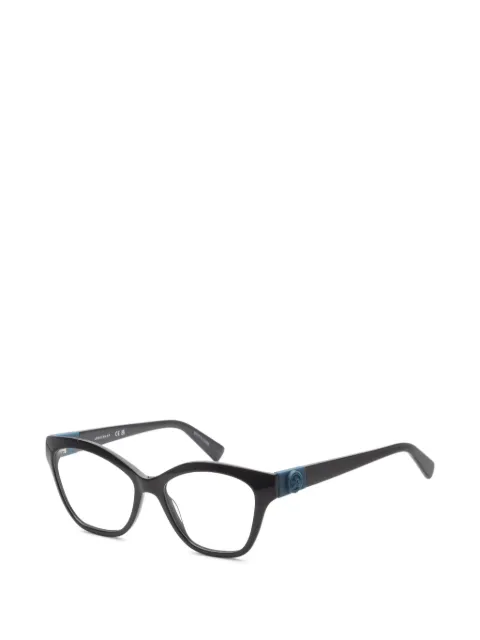 Longchamp cat-eye frame glasses Black LO2755