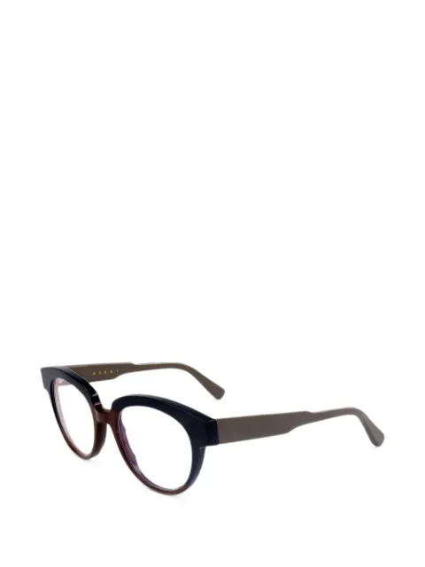 Marni Eyewear round-frame glasses Black ME260942750