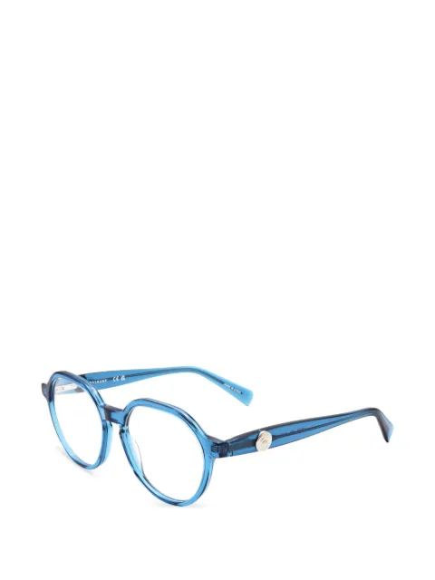 Longchamp round-frame glasses Blue LO2730