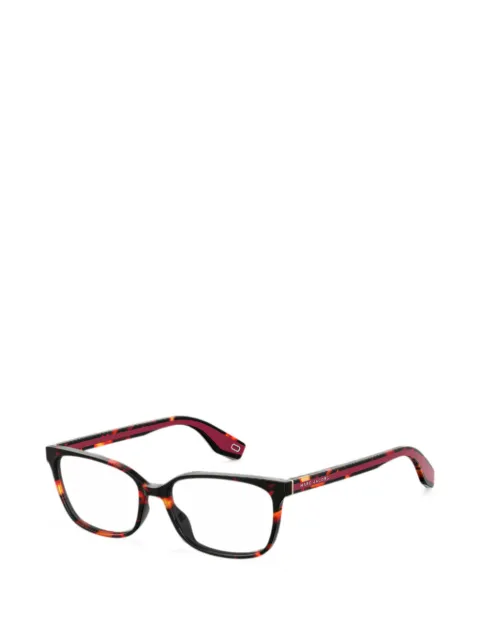 Marc Jacobs Eyewear tortoiseshell-effect rectangle-frame glasses Brown MARC2820HT816