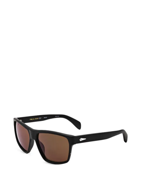 rag & bone matte square-frame sunglasses Black RNB5048S00358