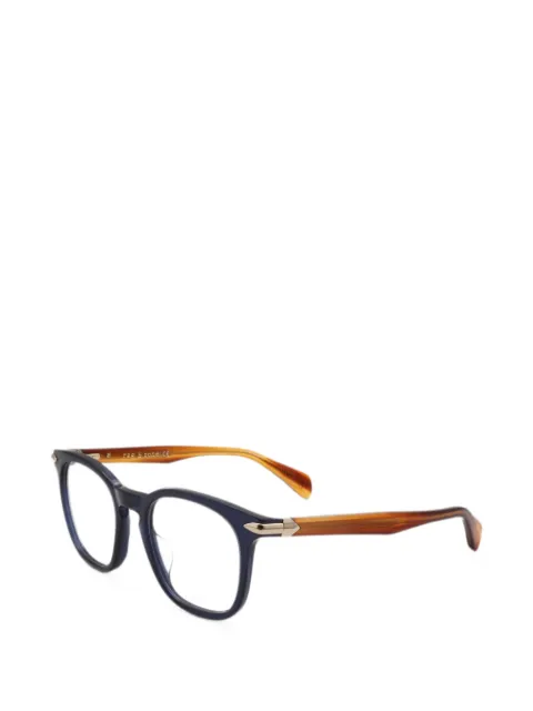 rag & bone round-frame eyeglasses Blue RNB7037GS9W50
