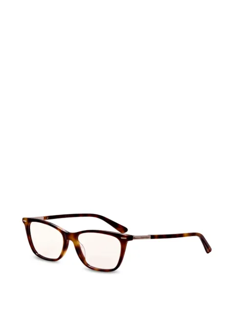Calvin Klein tortoiseshell-effect square-frame glasses Brown CK2250622052