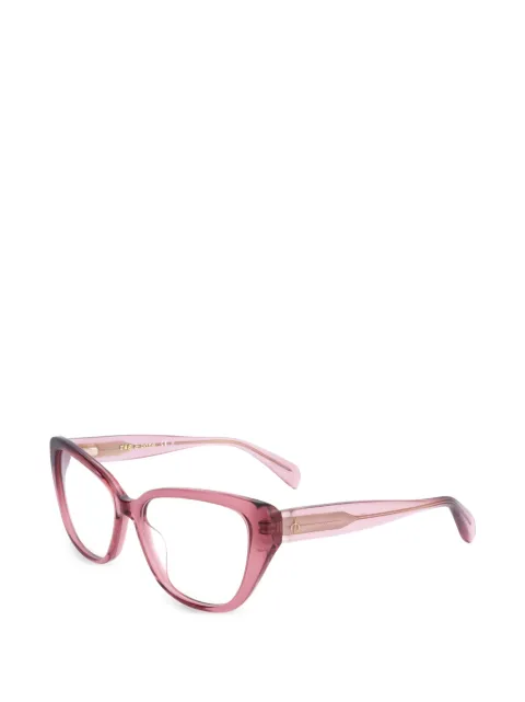 rag & bone cat-eye frame glasses Pink RNB306135J54