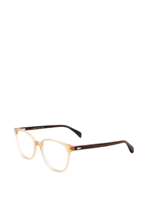 rag & bone square-frame glasses Neutrals RNB305909Q52
