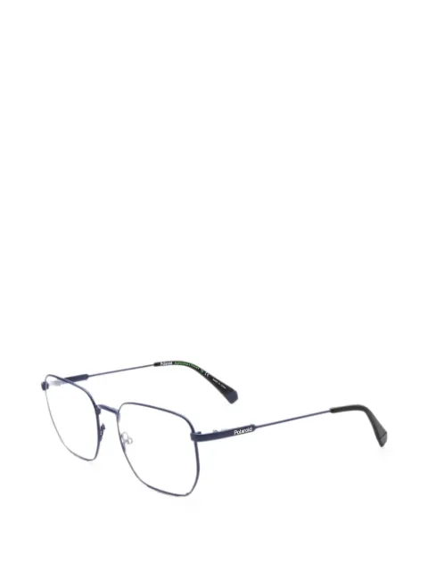 Polaroid geometric-frame glasses Blue PLDD485FLL54