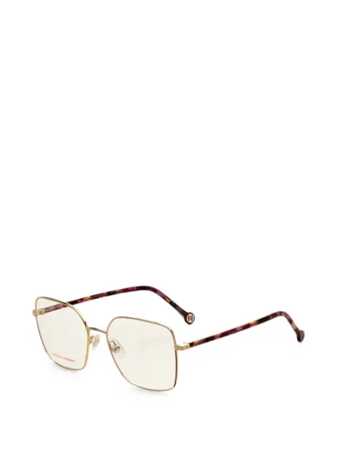 Carolina Herrera geometric-frame glasses Gold HER0248
