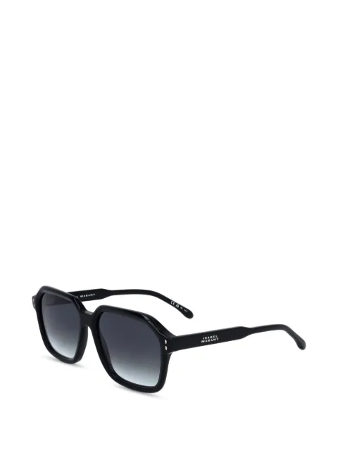 Isabel Marant Eyewear geometric-frame sunglasses Black IM0153GS