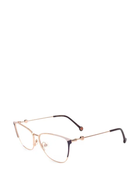 Carolina Herrera cat-eye frame glasses Gold HER0116S9E57