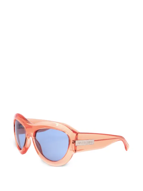 DSQUARED2 logo-plaque sunglasses Orange D20072SL7Q59