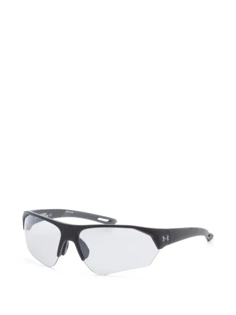 Under Armour logo-plaque rectangle-frame sunglasses Grey UA0001GSO6W72