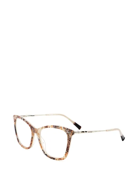 MISSONI EYEWEAR square-frame glasses Gold MIS0108