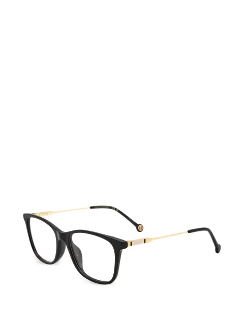 Carolina Herrera squared-frame glasses Black HER0118