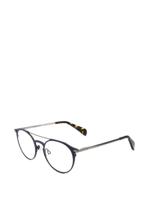 rag & bone round-frame glasses Blue RNB7013FLL50