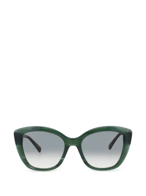Longchamp cat-eye frame sunglasses Green LO714S307