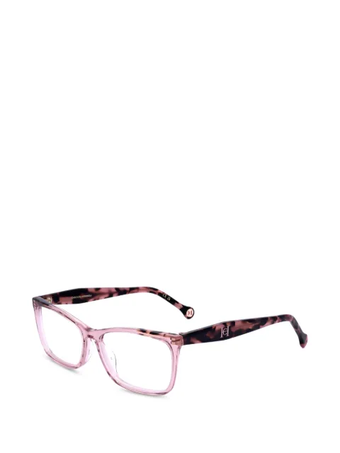Carolina Herrera rectangle-frame glasses Pink HER0202GHT856