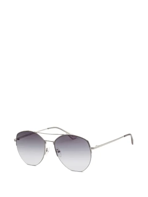 Calvin Klein geometric-frame sunglasses Silver CK20121SN045