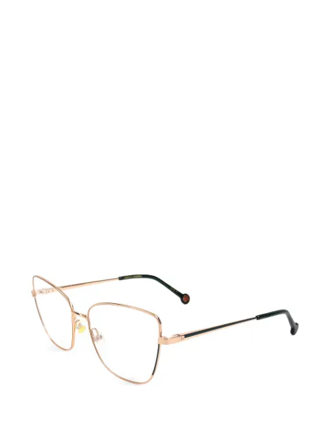 Carolina Herrera geometric-frame glasses Gold HER0209