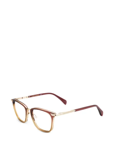 rag & bone square-frame glasses Gold RNB8001B3V51