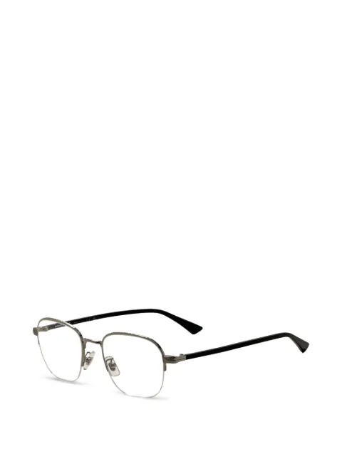 Montblanc geometric-frame glasses Silver MB0341O00153