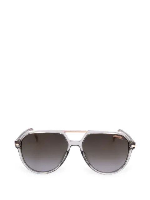 Carrera pilot-frame double-bridge sunglasses Grey CARRERA315SKB758