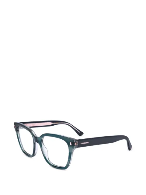DSQUARED2 EYEWEAR square-frame glasses Green D20025M5C51