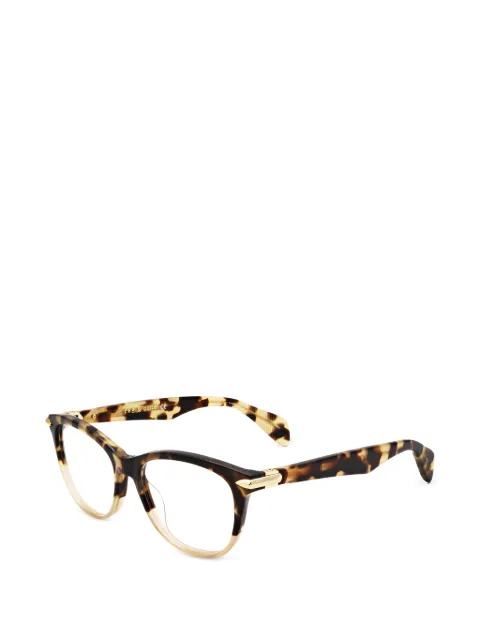rag & bone Havana cat-eye frame-glasses Brown RNB3014C9B49
