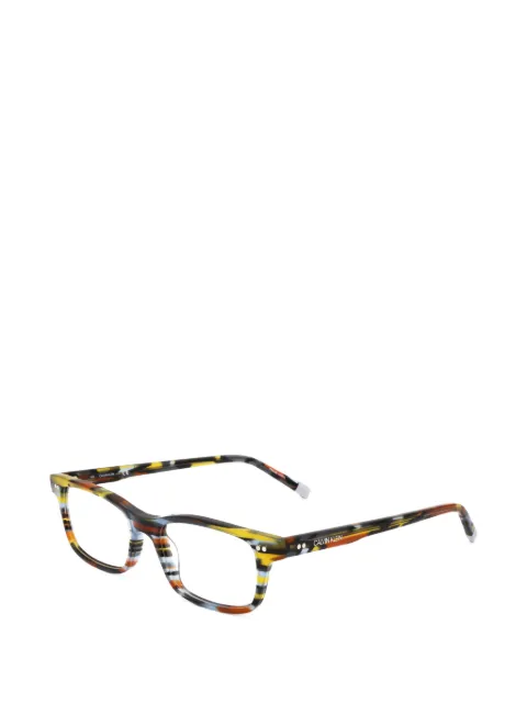 Calvin Klein rectangle-frame glasses Brown CK598906451