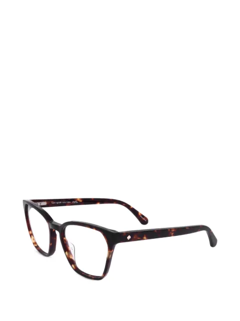 Kate Spade square-frame glasses Brown ESTI08652