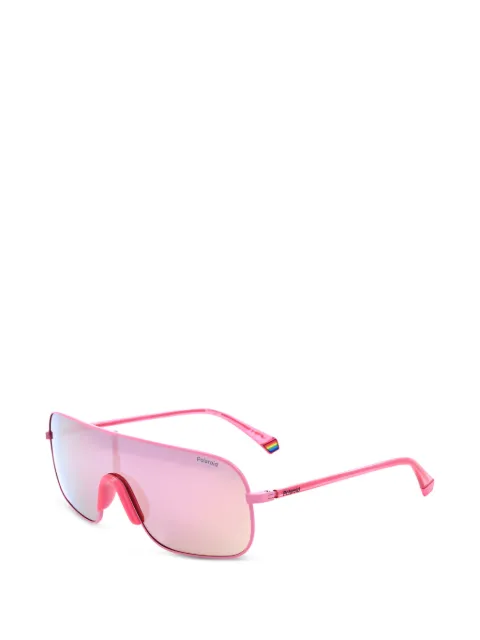 Polaroid geometric-frame polarised sunglasses Pink PLD6222S0MU1JQ