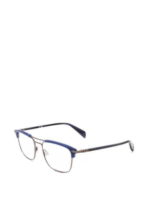 rag & bone browline-frame glasses Blue RNB7055GPJP54