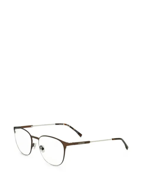 Lacoste round-frame glasses Brown L2288201