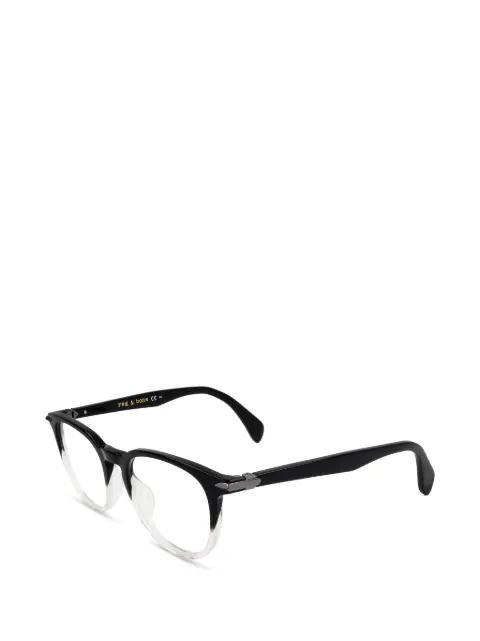 rag & bone round-frame glasses Black RNB7028G81V50