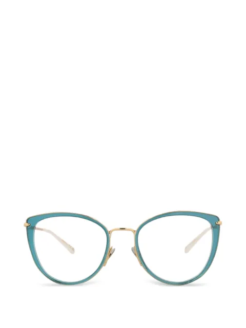 Pomellato cat-eye frame glasses Blue PM0083O30008665001
