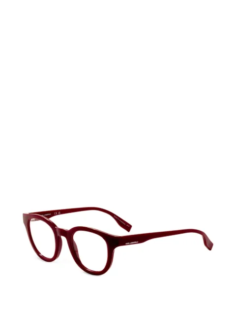 Karl Lagerfeld round-frame glasses Red KL617760147